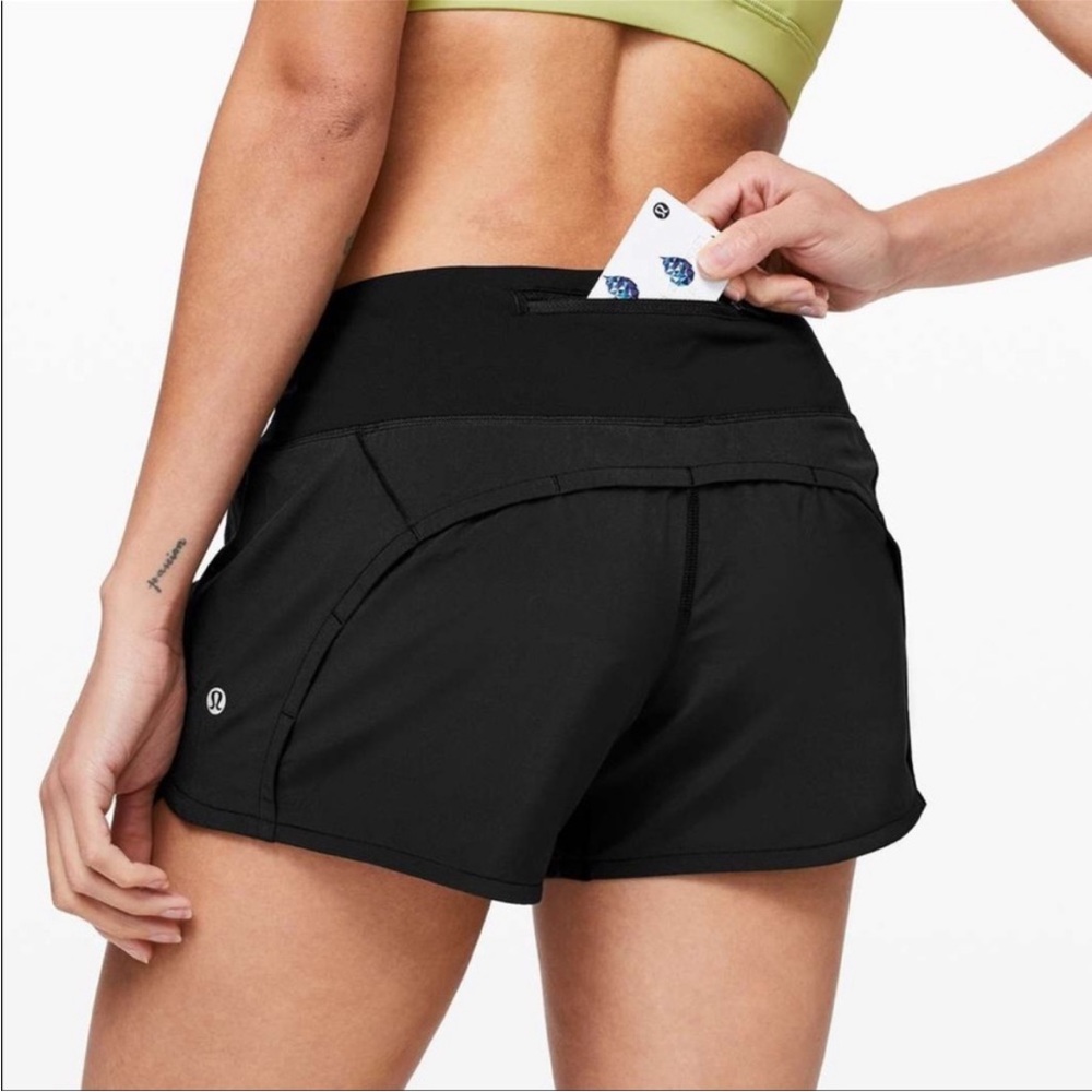 Lululemon Run Time Shorts.